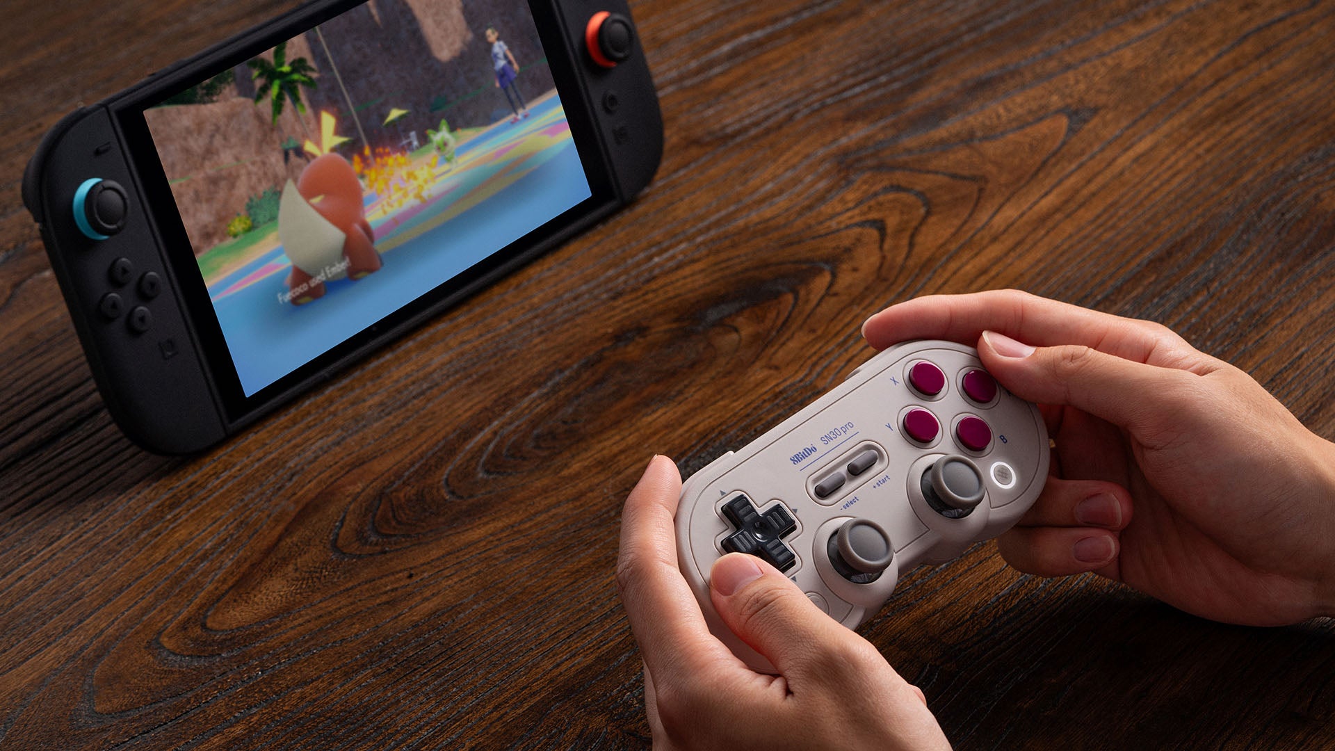 SN30 PRO MANDO RETRO - 8BITDO